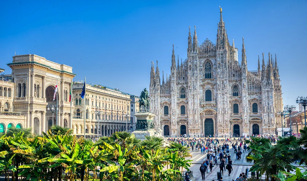 Milano, Brescia i Bergamo
